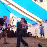 P9 Kozfest 2016 Neil  walkabout  with Cosmic Andy